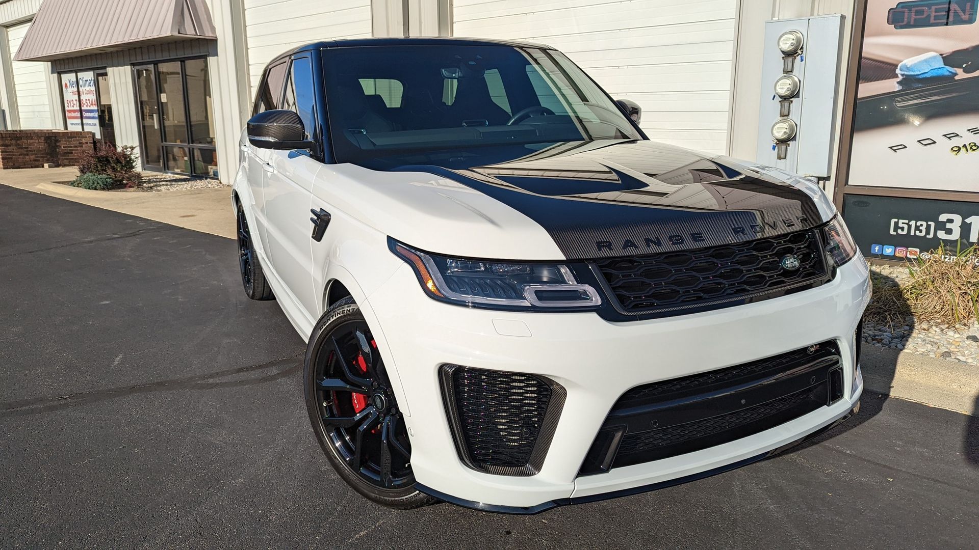 Ceramic Coated Range Rover at CarZmedics Cincinnati