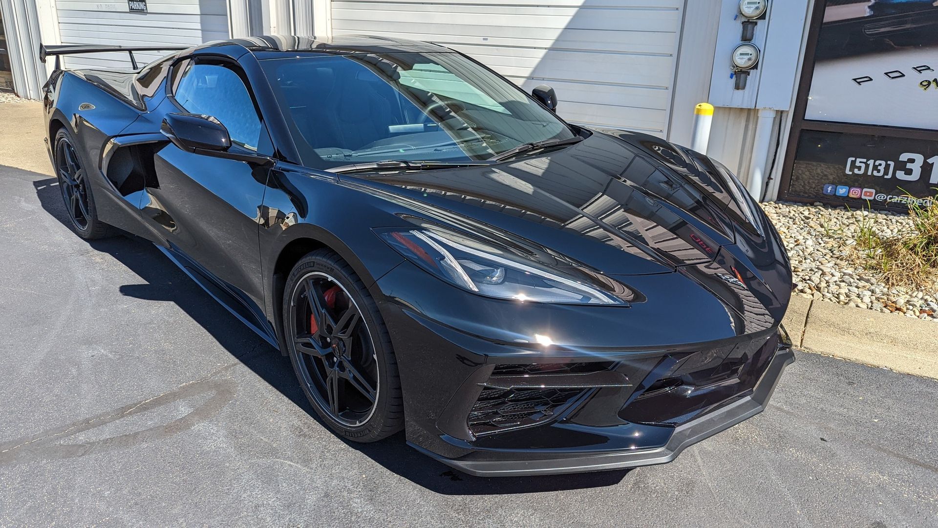Ceramic Coated C8 Corvette at CarZmedics Cincinnati