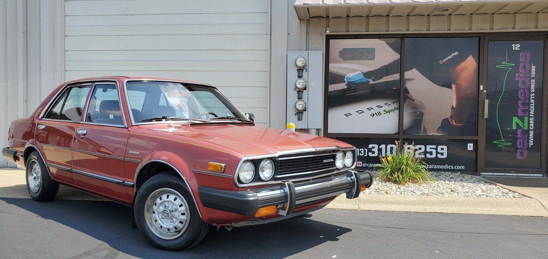 1980 Accord paint corrected and protected