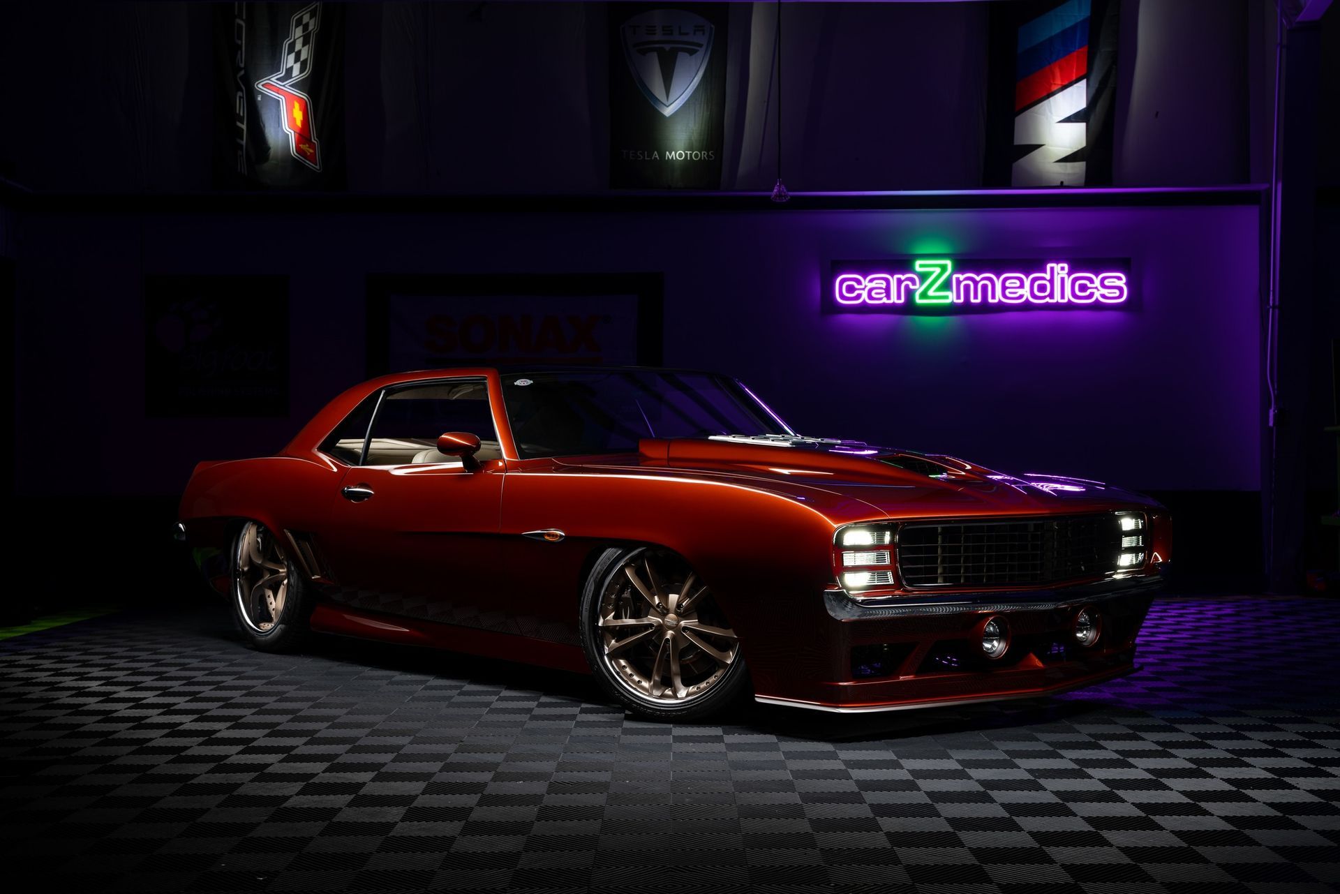 69 Camaro Paint Protected