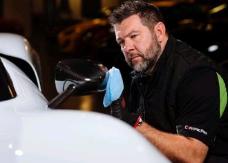 Ceramic coating and paint protection film installer.