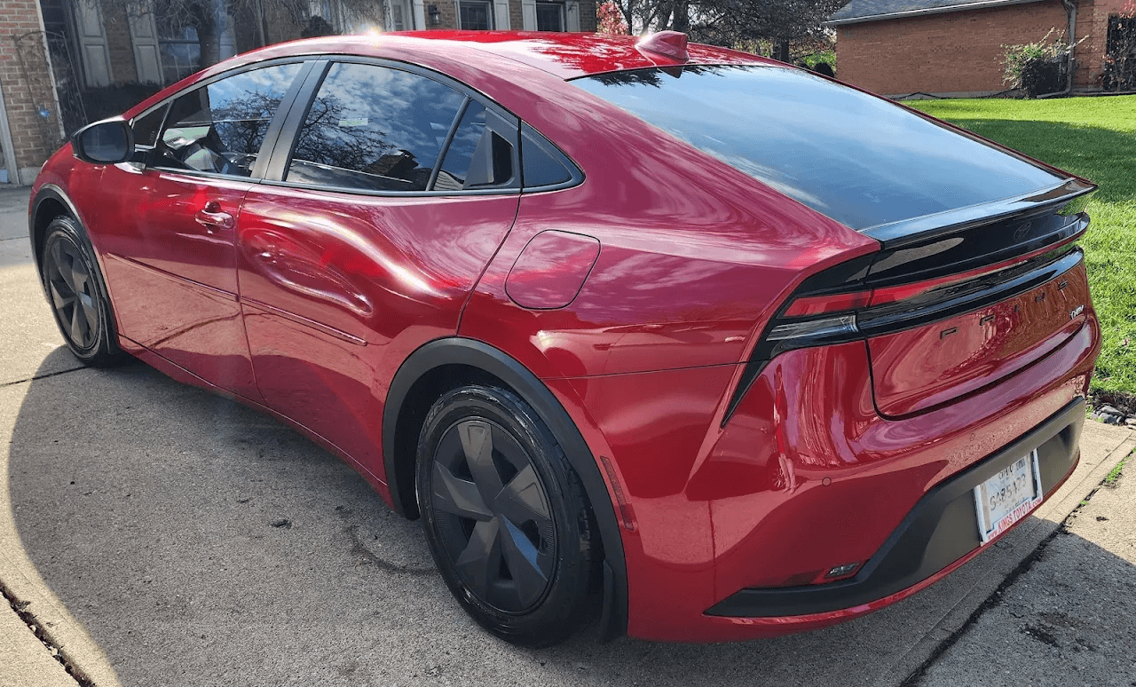 Ceramic Coated Prius Customer Car