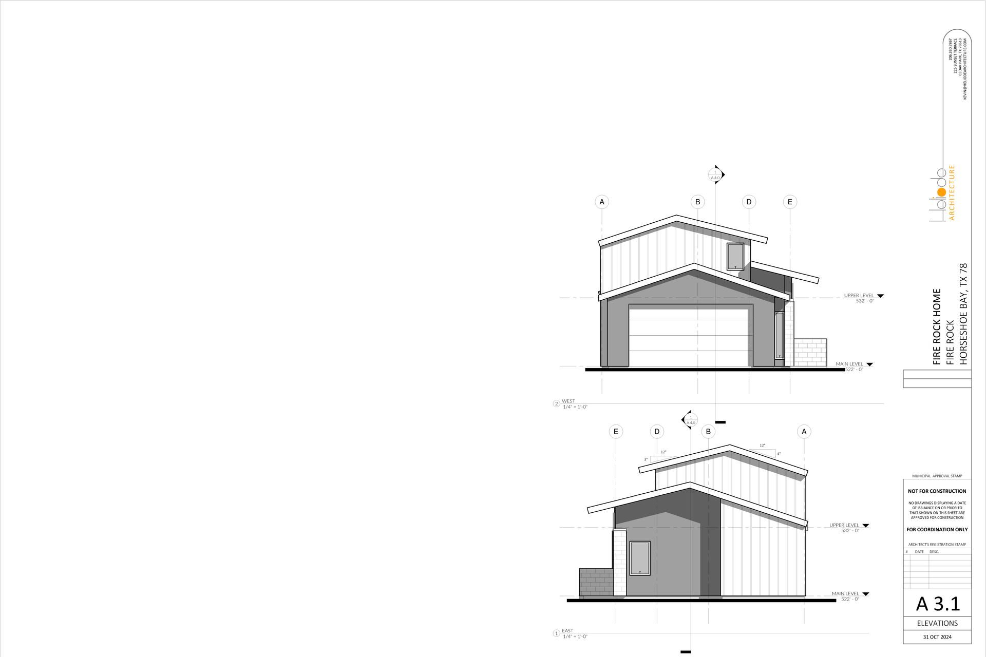 A black and white drawing of a house on a white background.
