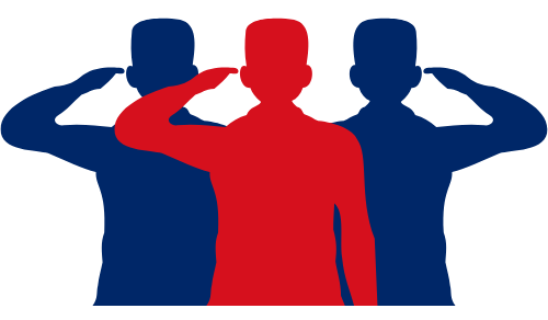 A red arrow and a red circle with a percent sign