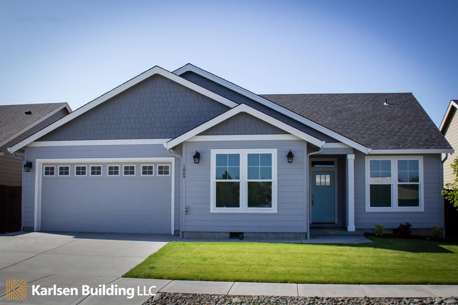 A picture of a house from karlsen building llc