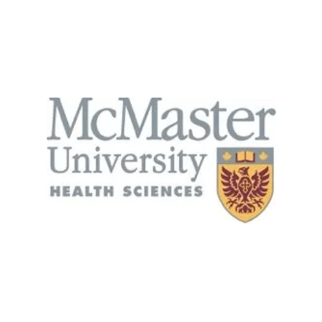 A logo for mcmaster university health sciences