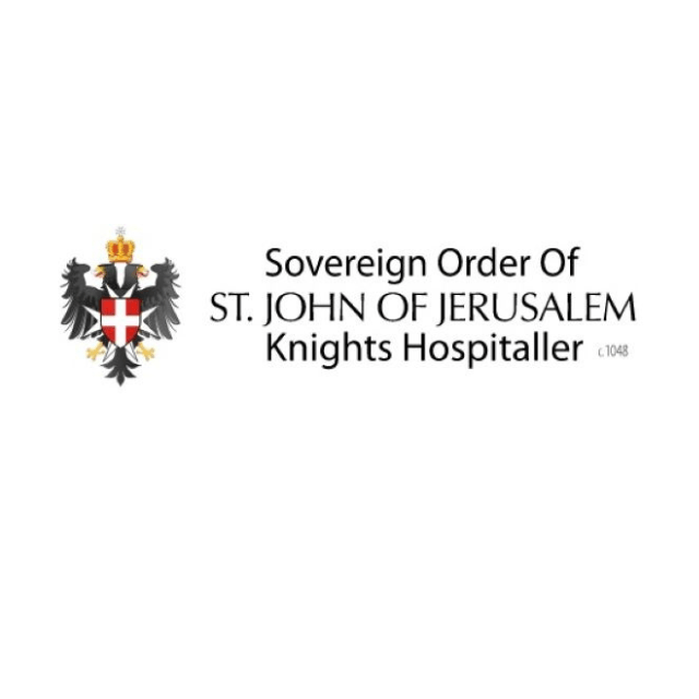 The logo for the sovereign order of st. john of jerusalem knights hospitaller