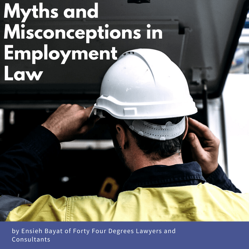 Busted! Myths about Employment Law