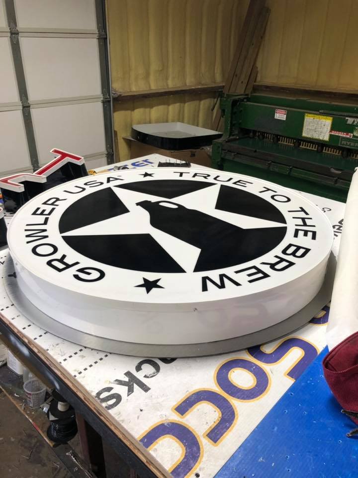 Outdoor Sign Production - Lubbock, TX - Delta Signs