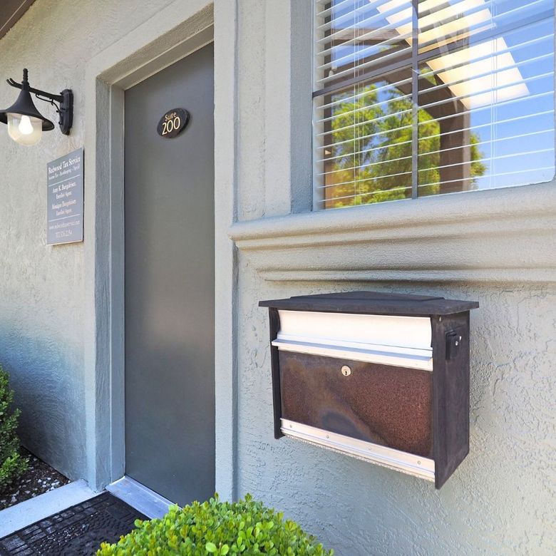 Drop box at Redwood Tax Service