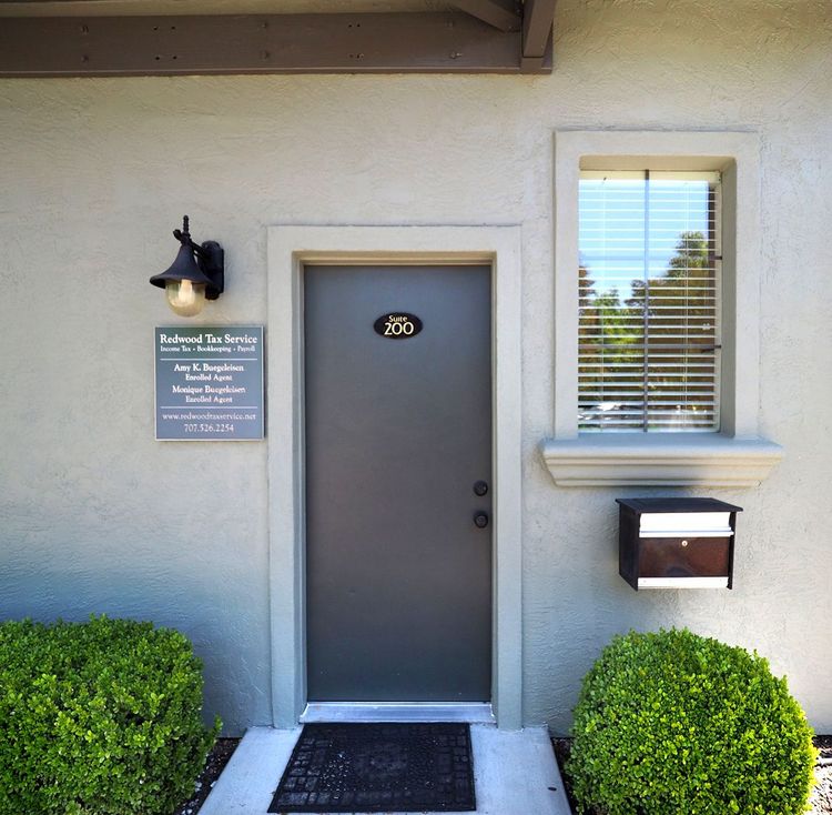 Redwood Tax Service front entrance