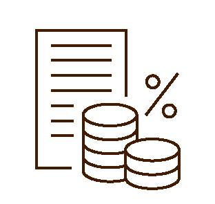 Tax preparation services icon