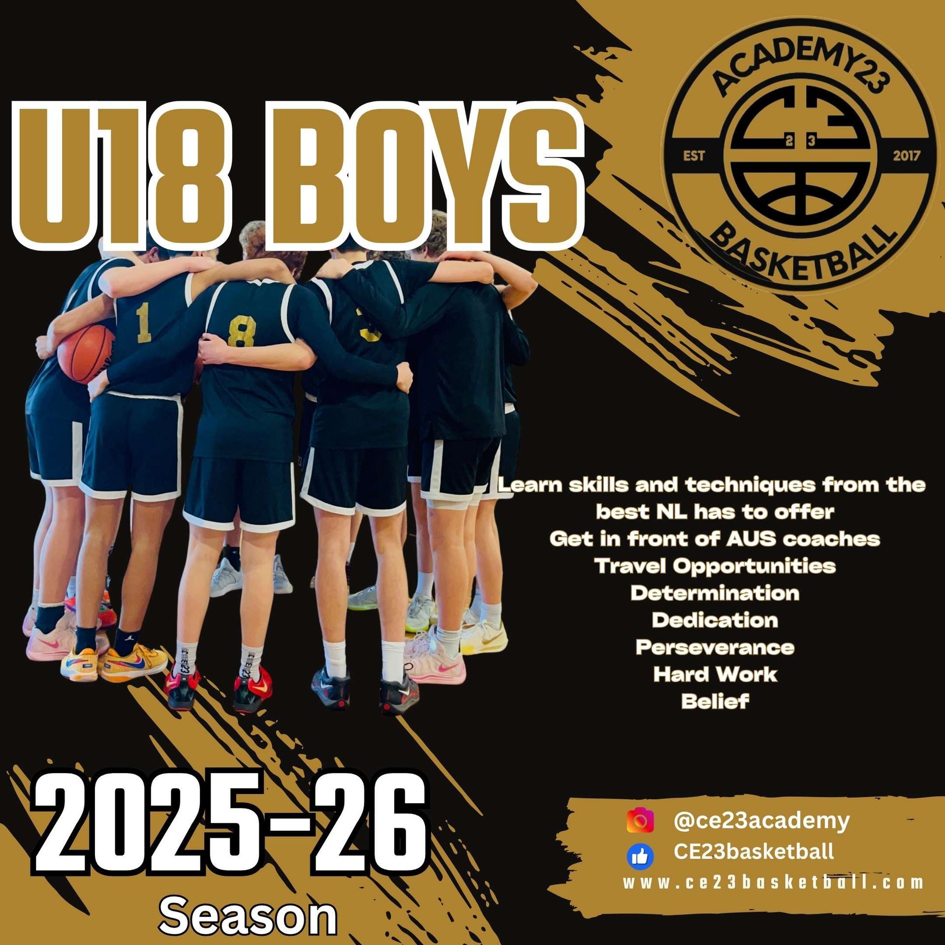U18 Boys Club Teams