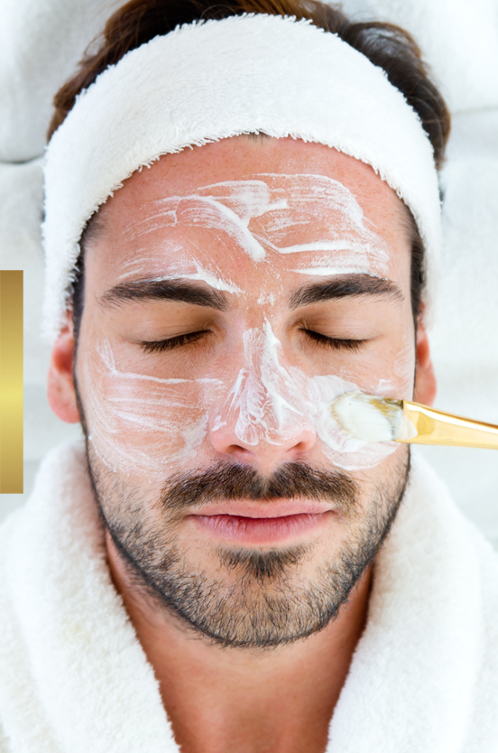 Facial for men's deals face