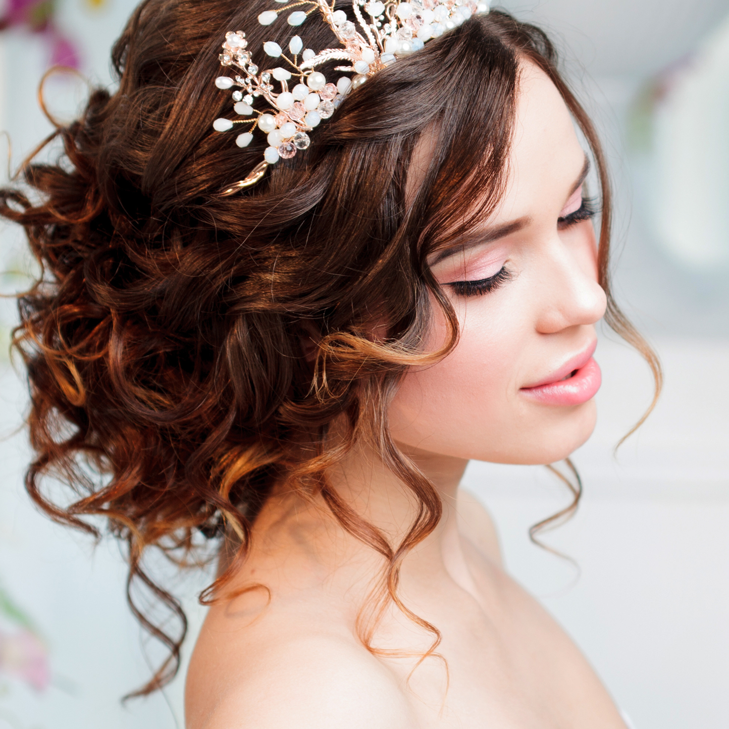 Prom Hair Styling and Makeup