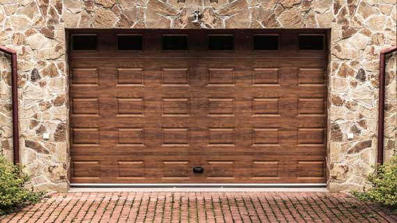 Wooden Garage Door — Okeechobee, FL — A Florida Door Sales