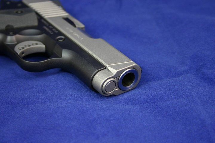 Custom Kimber 1911 pistol.