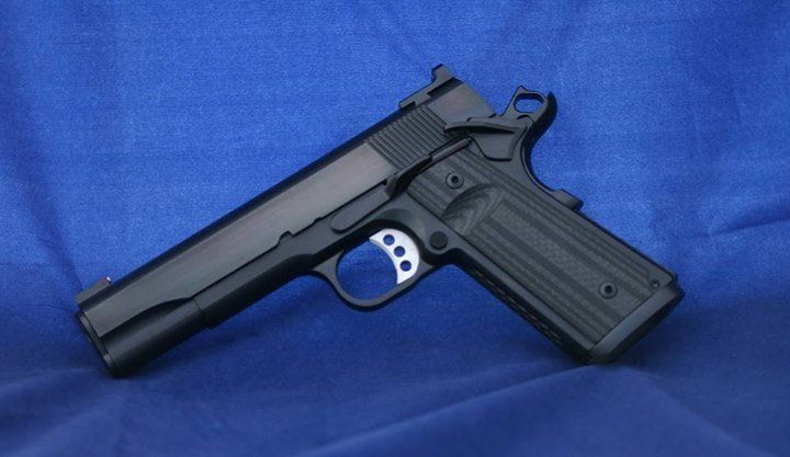 Custom Fusion 1911 pistol.