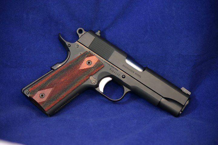 Custom Colt 1911 pistol.