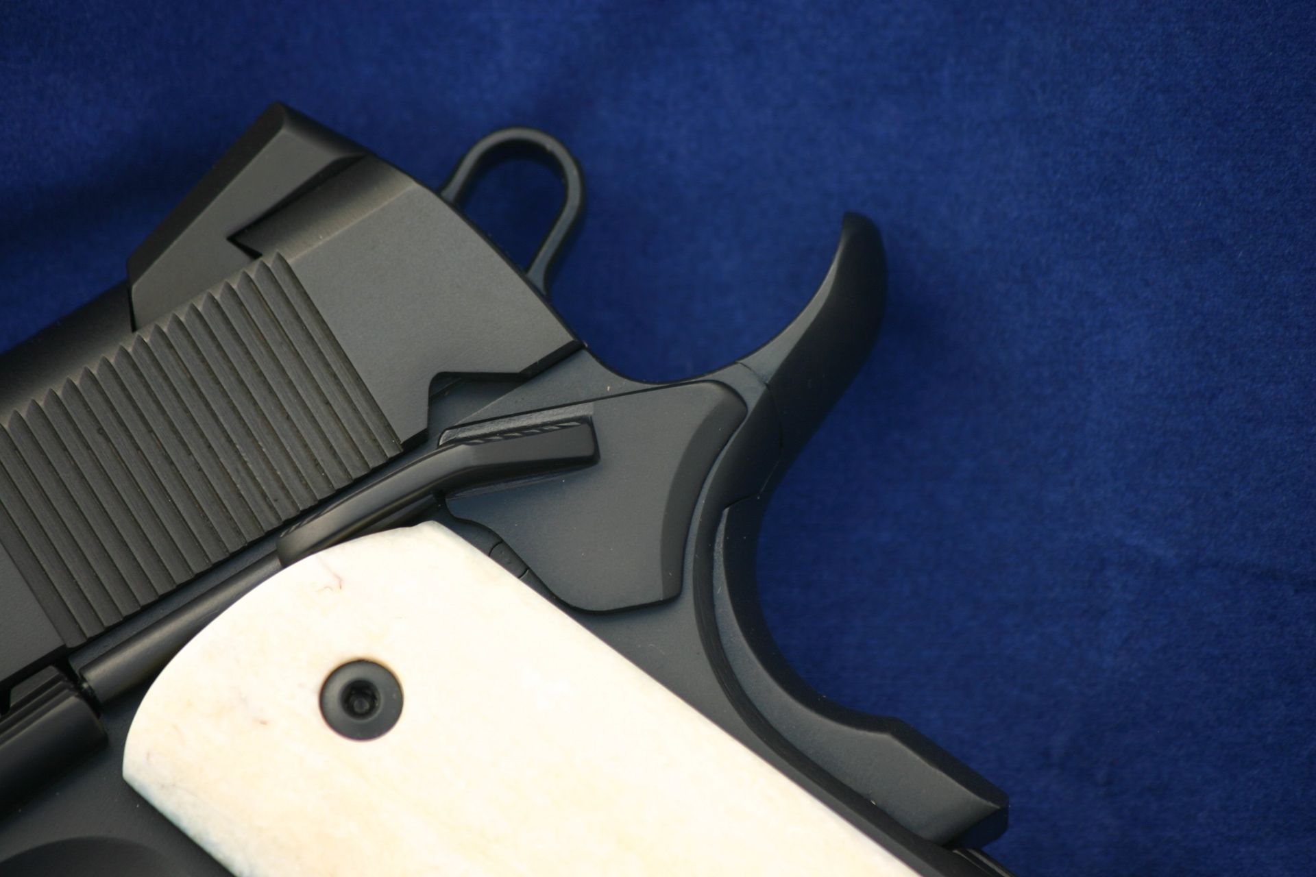 Custom Colt 1911 pistol.