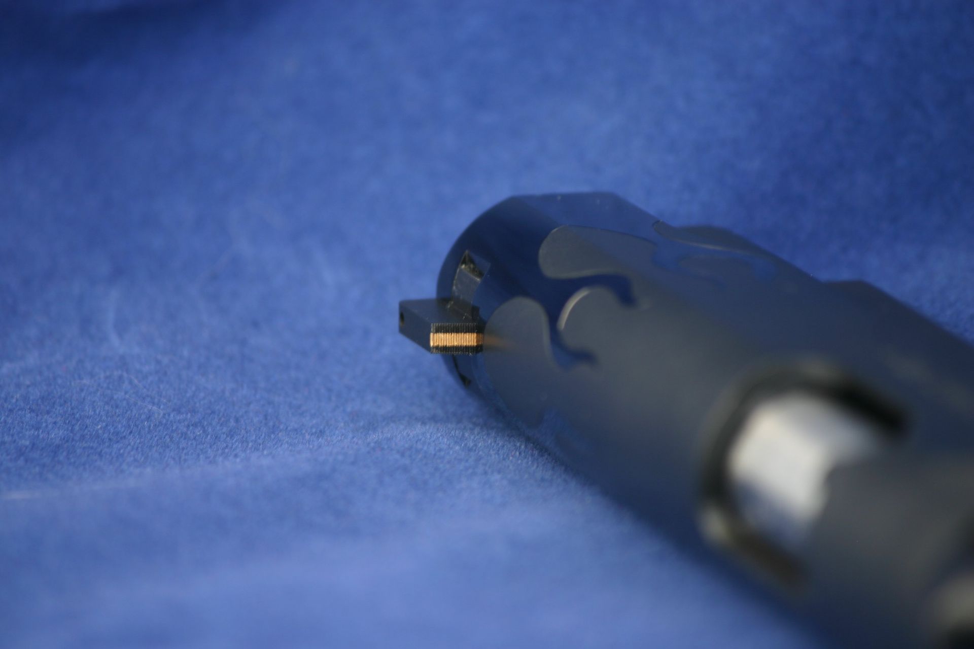 Custom Colt 1911 pistol.