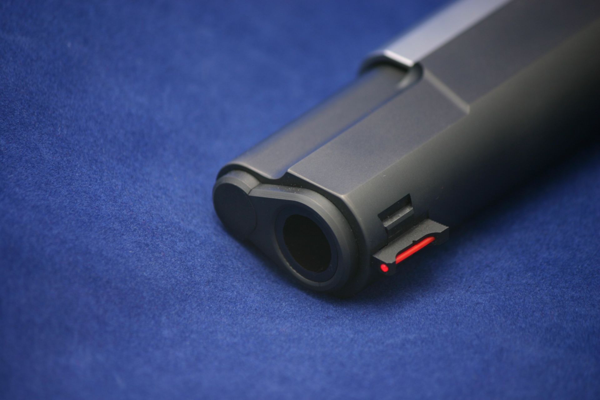 Custom Colt 1911 pistol.