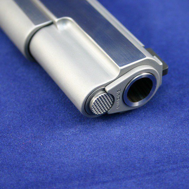 Custom Colt 1911 pistol.