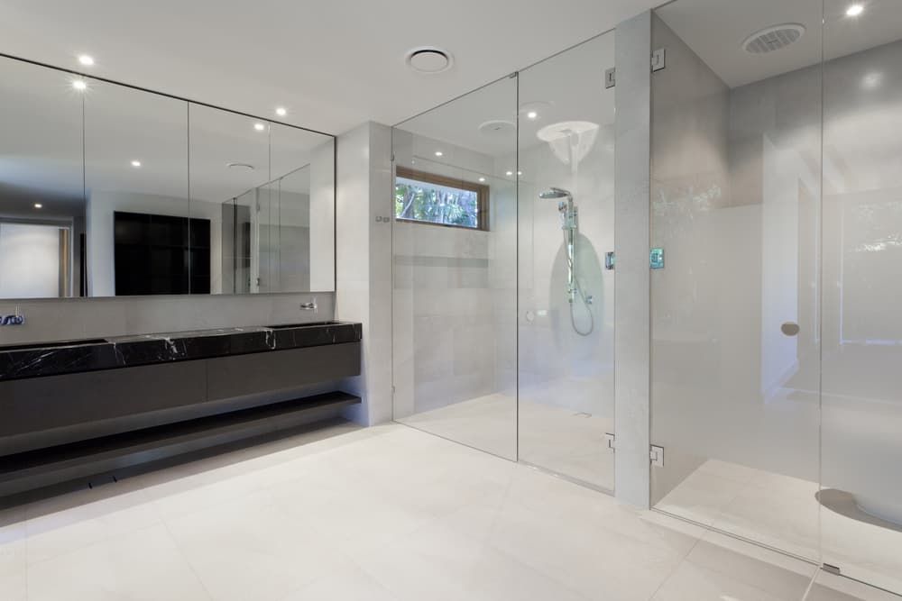 Luxury Bathroom - Glazier in Wodonga, NSW