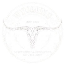 Round white logo with a longhorn skull and faded text, including “EST 2012” and “Longhorns.”