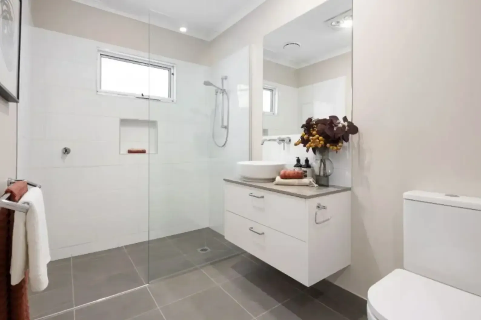 Custom bathroom cabinets by Creative Cabinetry, Ballarat