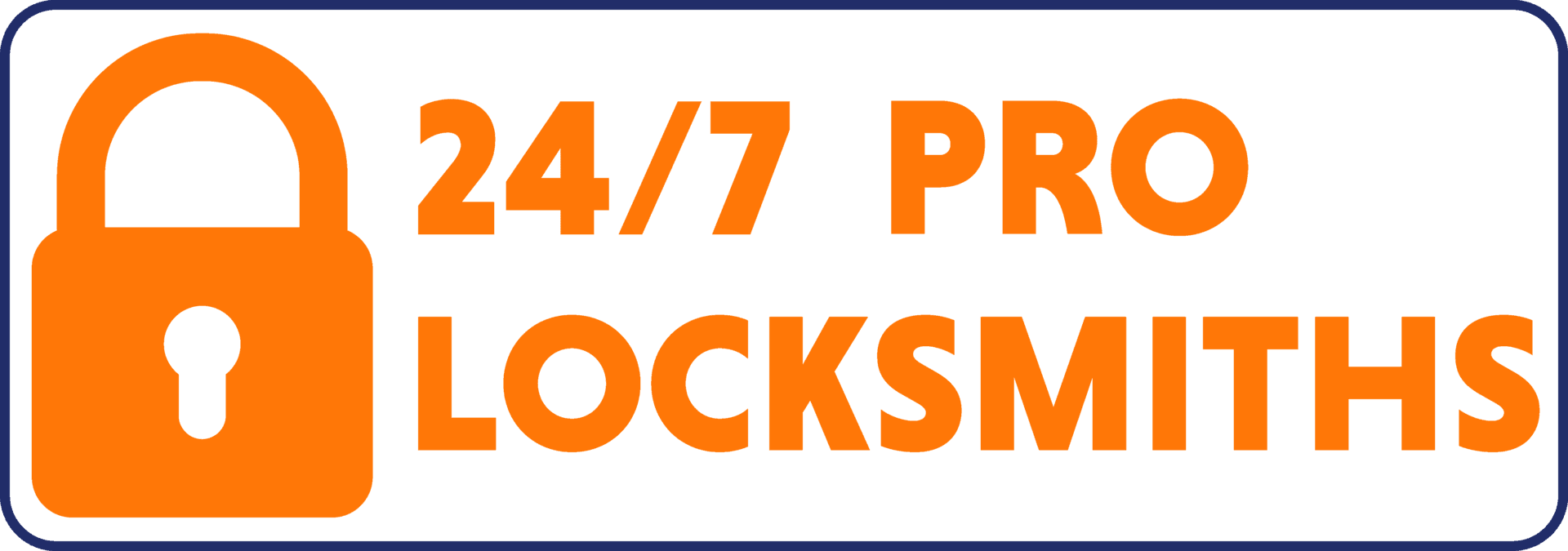 24/7 pro locksmiths logo