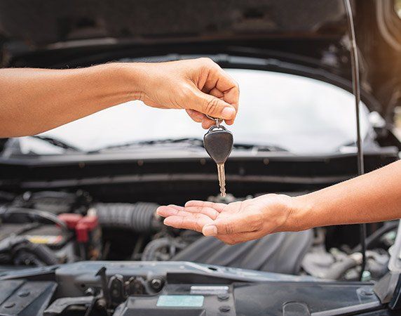 Giving The Car Key — Bellingham, WA — Sterling Automotive