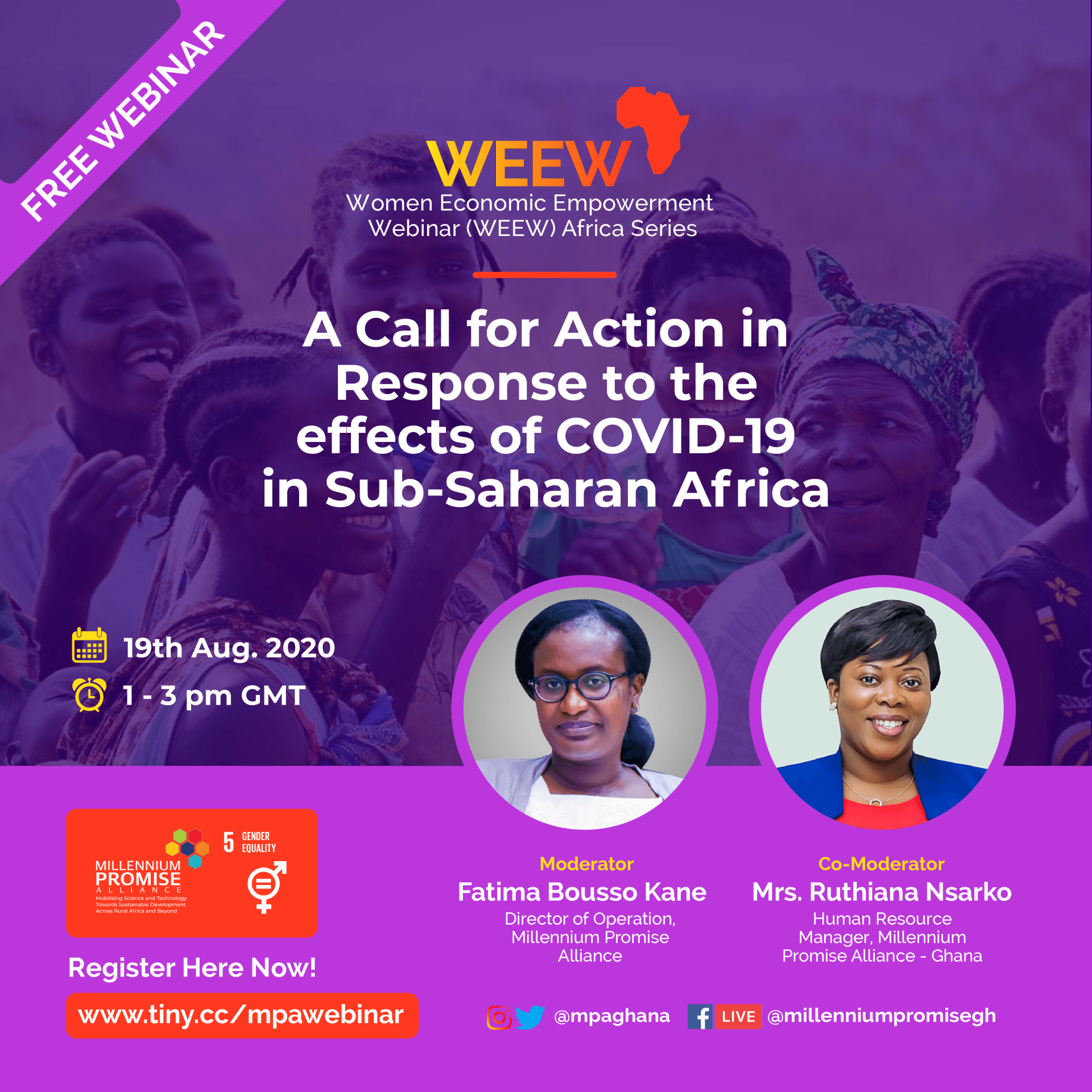 Women Economic Empowerment Webinar (WEEW)