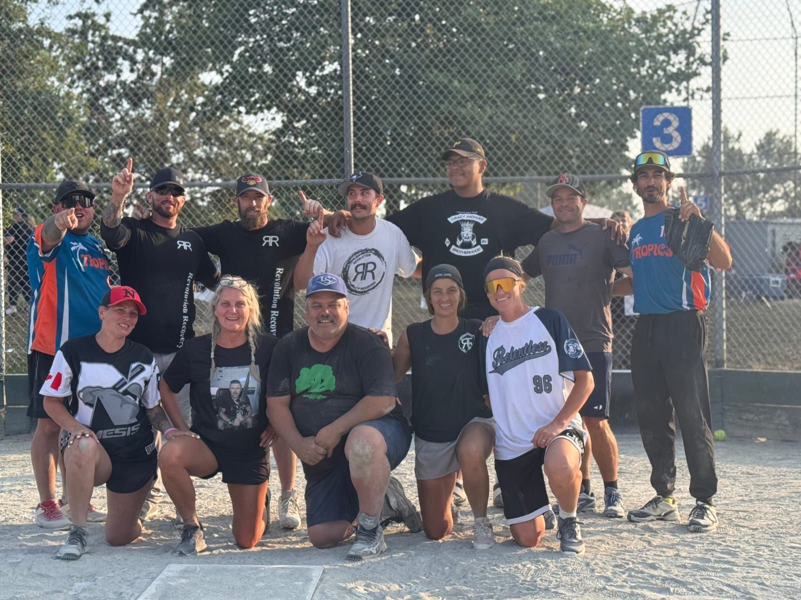 Photo of group sat Baseball