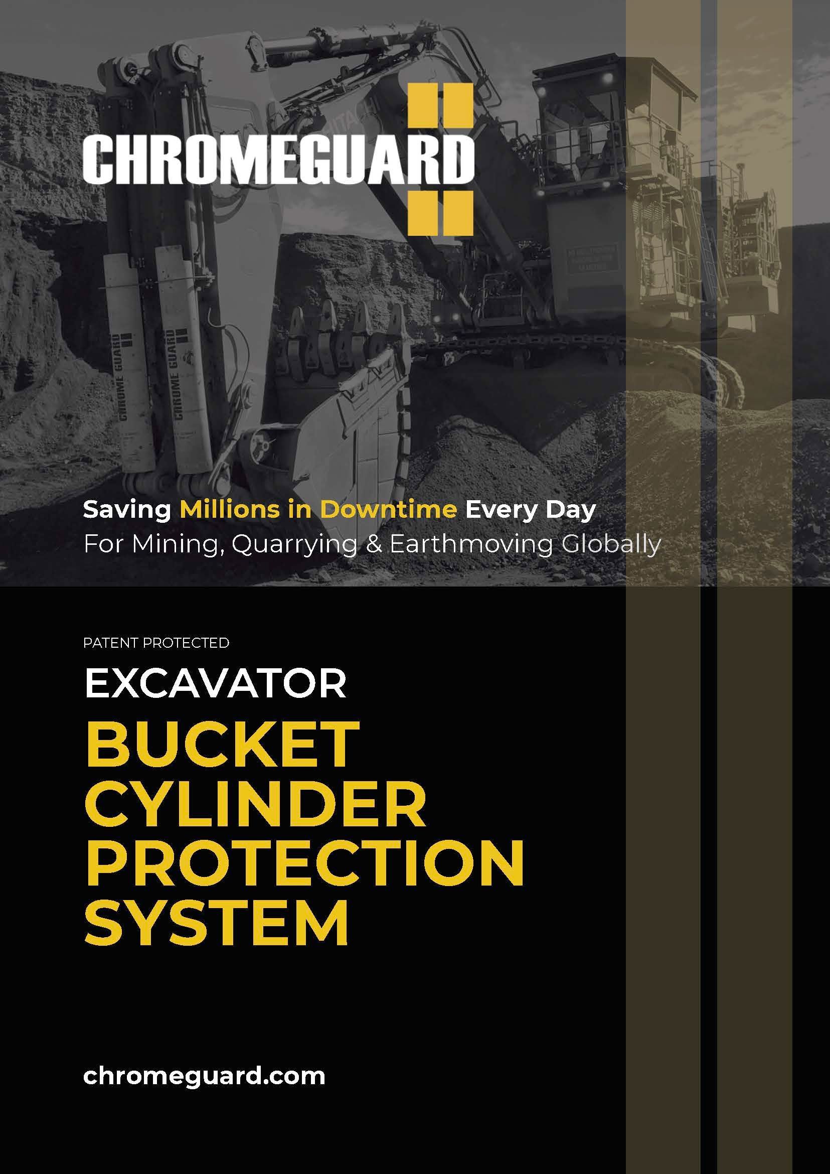 Bucket cylinder protection system