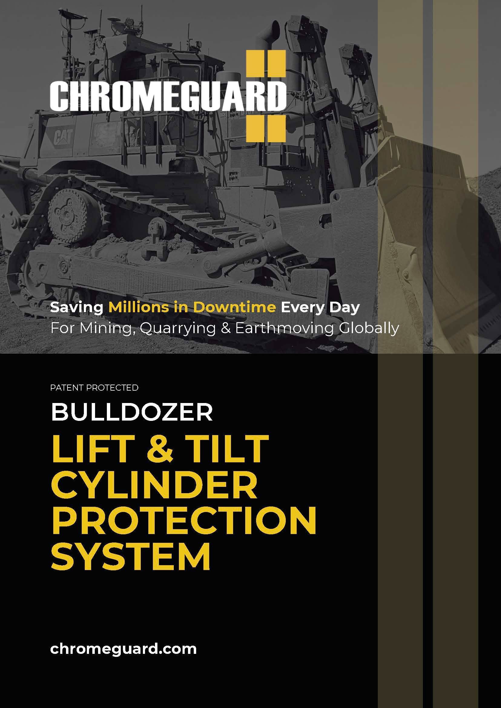 Lift and tilt cylinder protection system