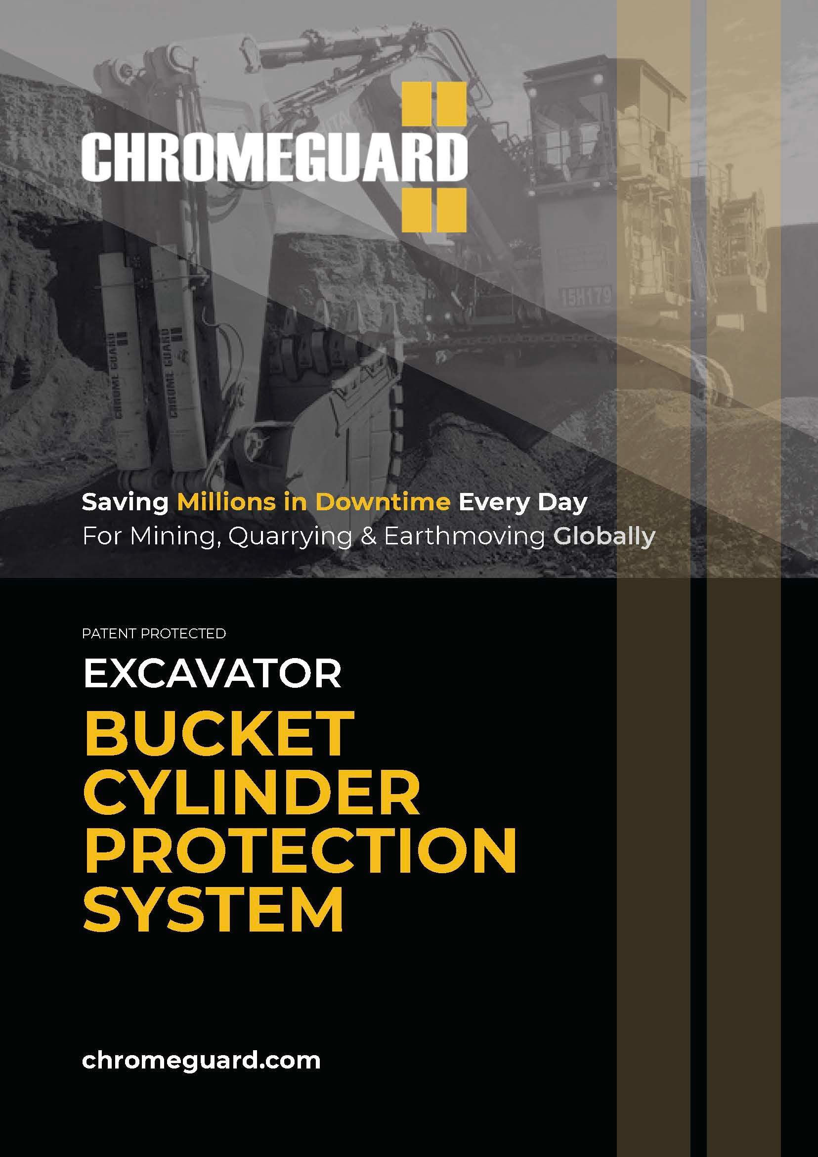 Bucket cylinder protection system