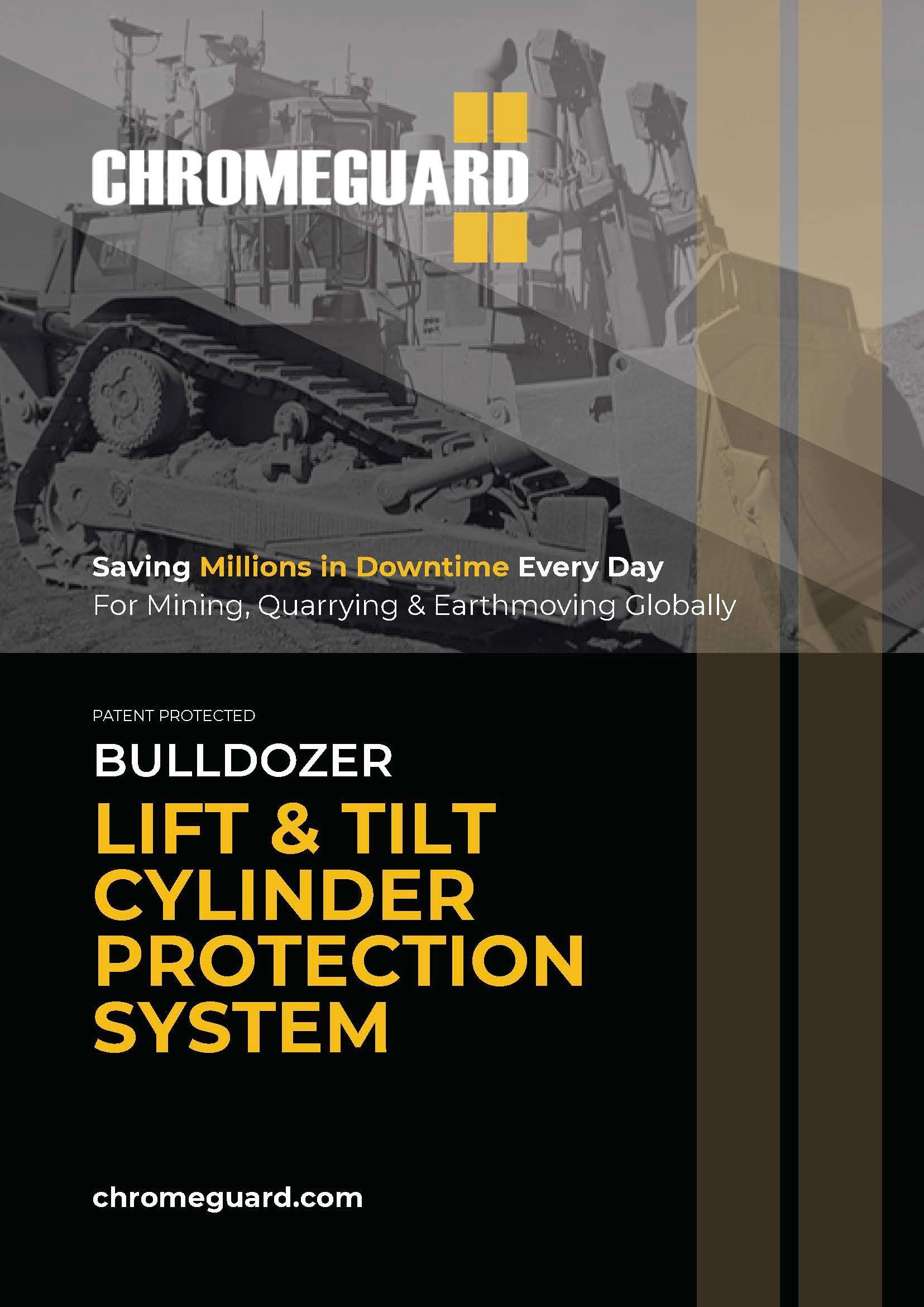 Lift and tilt cylinder protection system