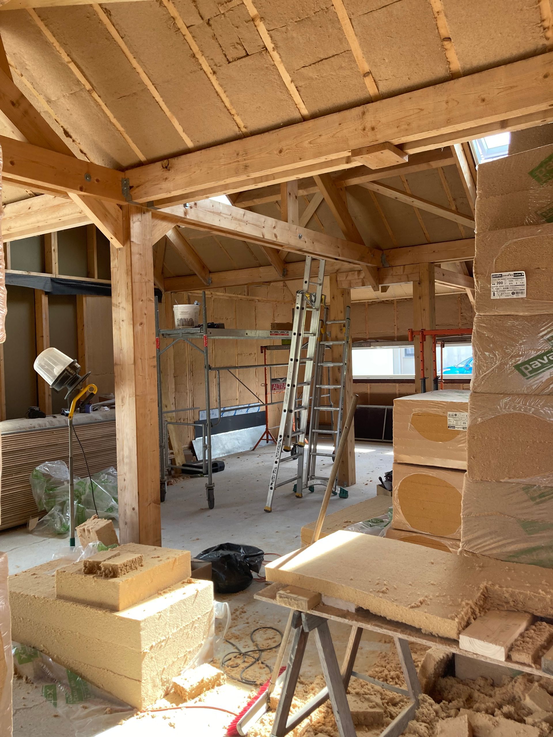 Charpente et isolation