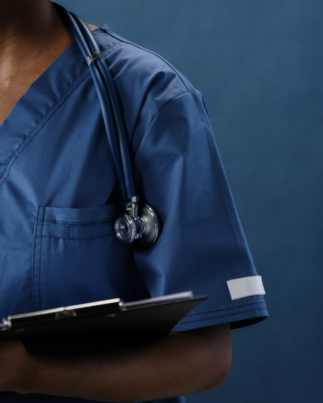 doctor holding a clipboard