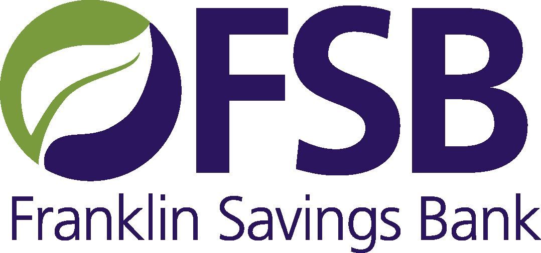 FSB Franklin Savings Bank logo with a green/purple leaf symbol.