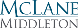 Logo for McLane Middleton, a law firm.