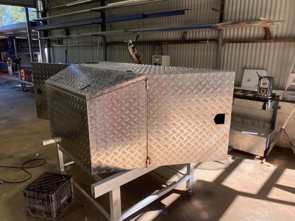 Metal Storage Container at Simmons MetalWorks - Professional Mobile Fabrication in Cairns