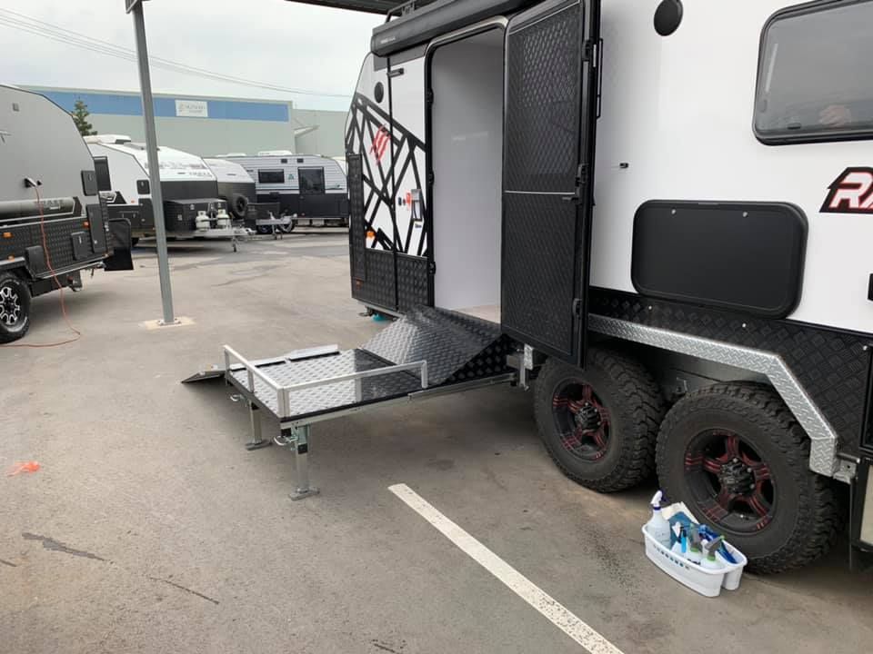 Trailer Door Ramp For Support - Professional Mobile Fabrication in Cairns