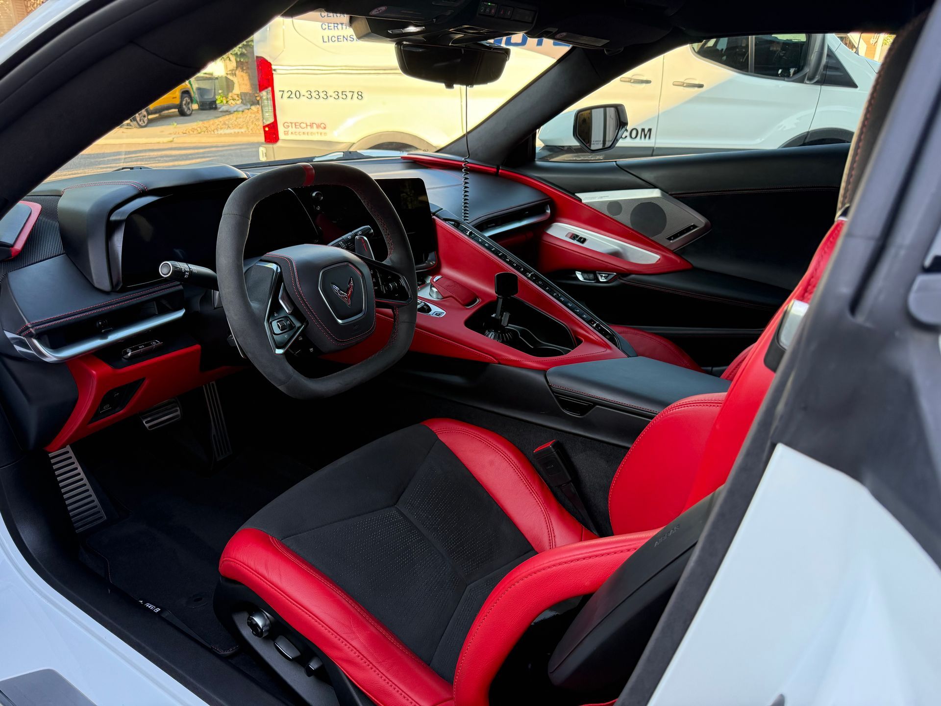 Chevrolet Corvette Interior Detail parker Colorado