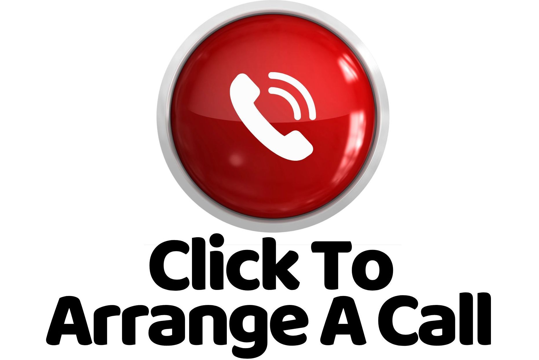 A red button with a phone icon and the words click to arrange a call 