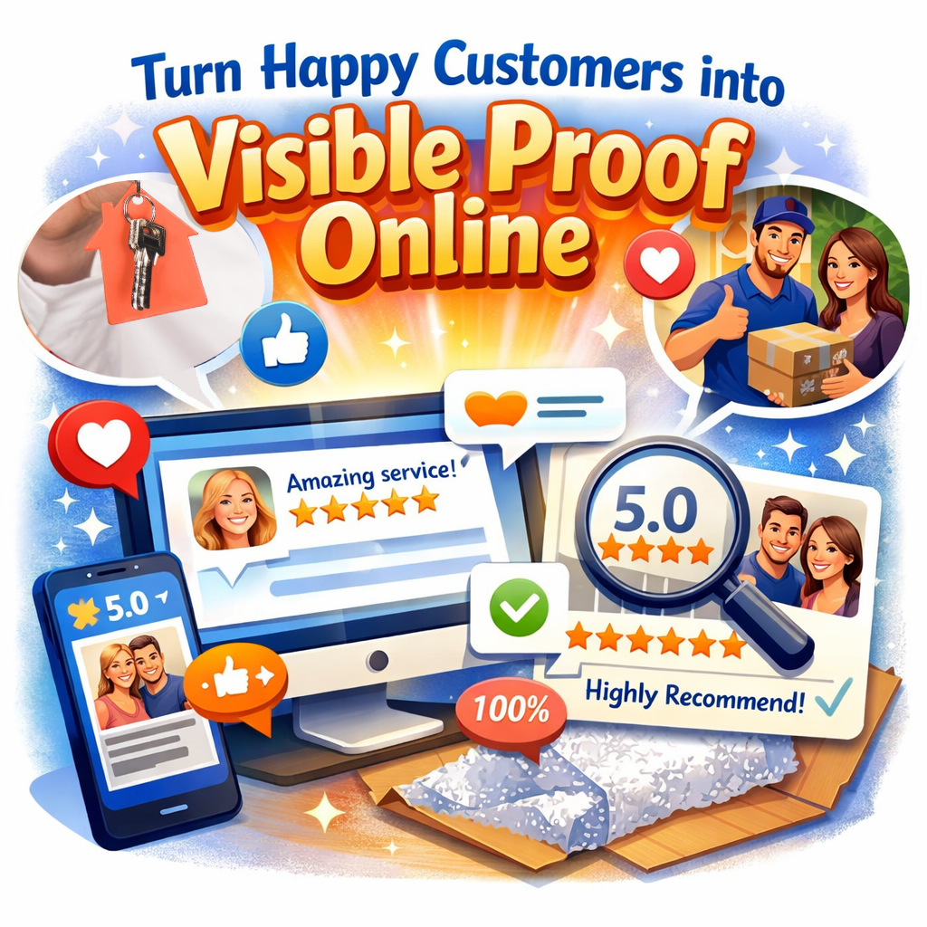 turn happy customers into visible proof online