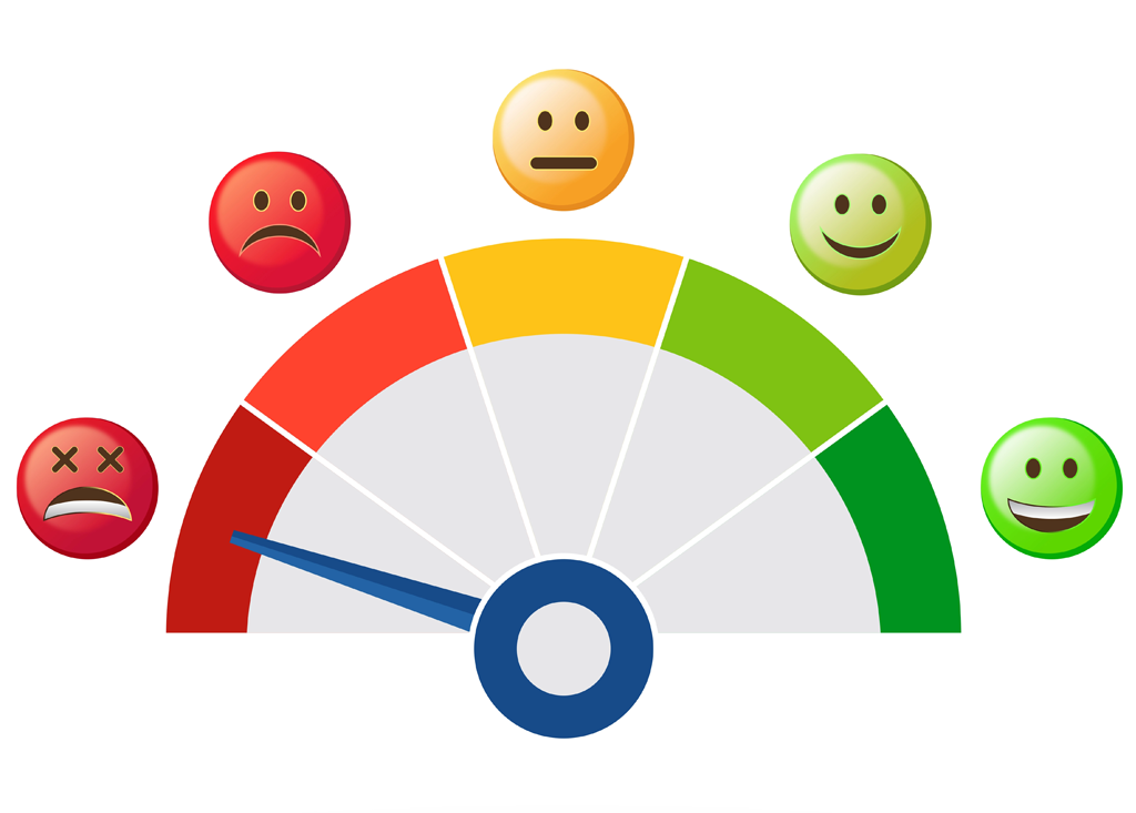 customer feedback happy to sad