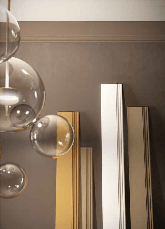 campioni di battiscopa in legno