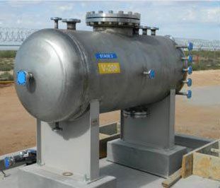 Duplex stainless steel vessel